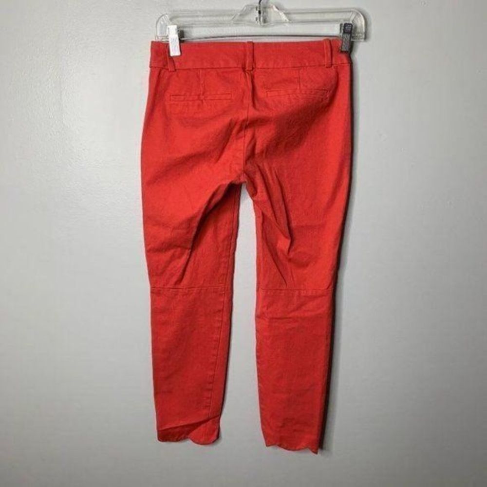 J. Crew Orange Skinny‎ Ankle Pants - Picture 3 of 3